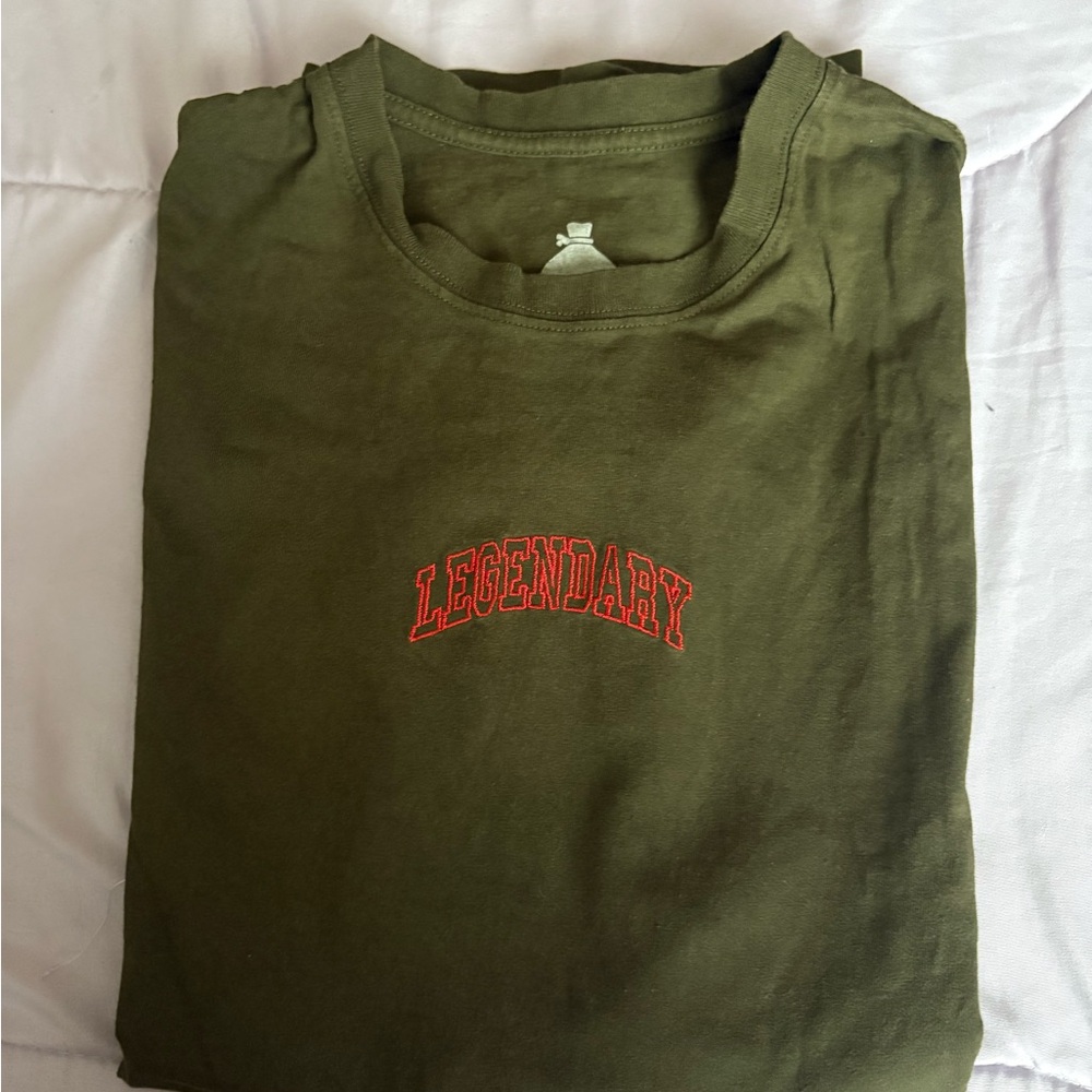 Legendary Olive Green Graphic Tee